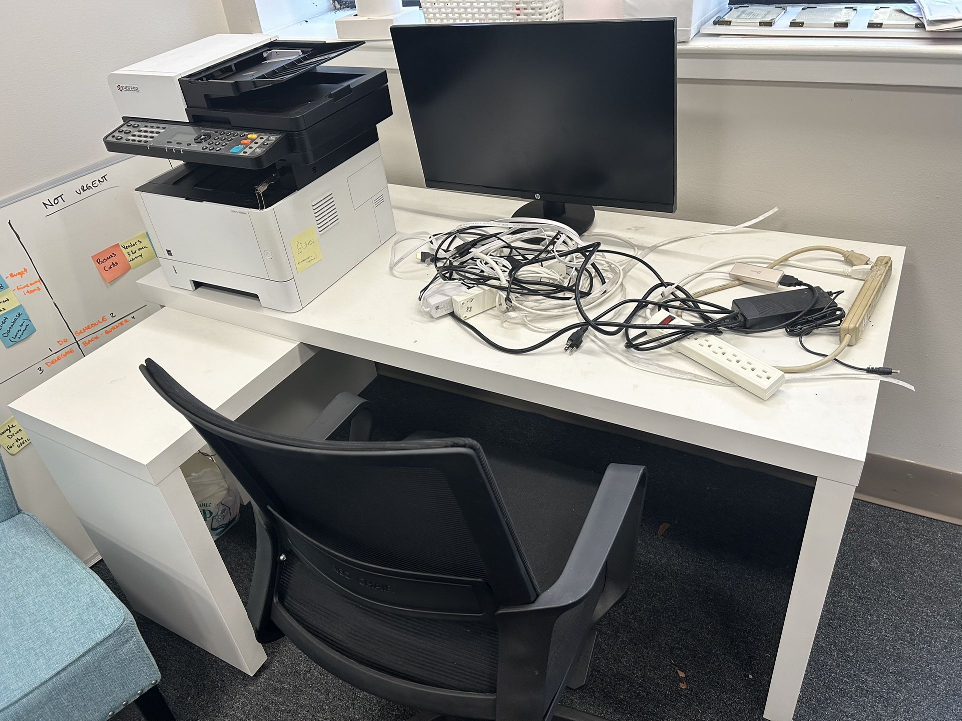 White Desk