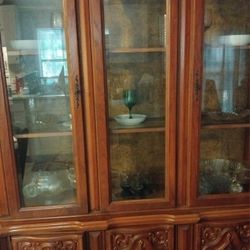 Vintage China Cabinet 