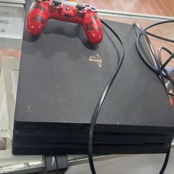 Ps4 Pro 1TB Used With Controller And Cords 