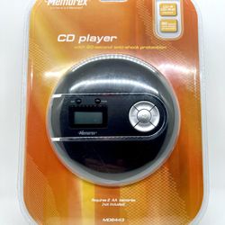 Memorex Personal Portable CD Player Headphones MD6443 - New & Sealed