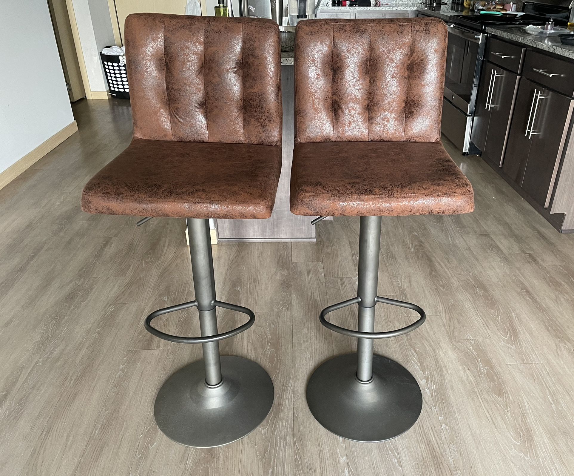 2 Eddie Bauer Bar Stools