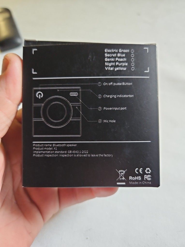 Mini On-The-Go Bluetooth Speaker