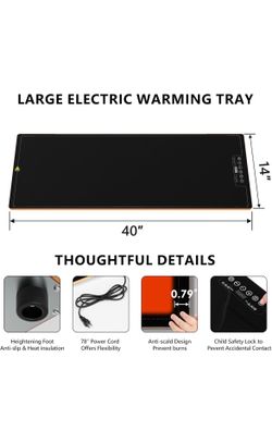 Large Electric Warming Tray