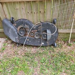 FORTY SIX  inch tractor deck dual blade LAWNMOWER DECK