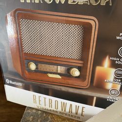 Throwback Retro wave Wireless Speaker