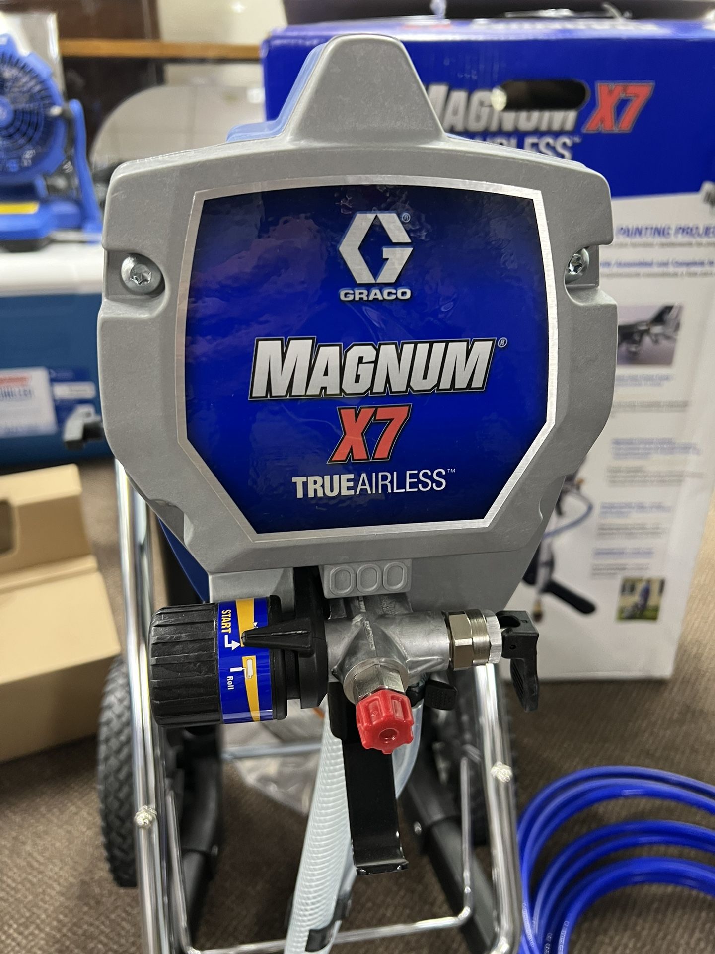 Graco Magnum 262805 X7 Cart Airless Paint Sprayer, Gray for Sale in Bakersfield, CA OfferUp