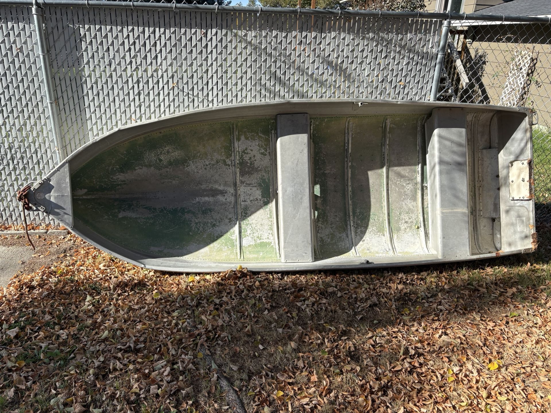 12’ Aluminum jon boat