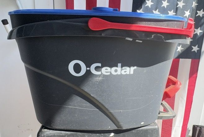 O-Cedar RinseClean Spin Mop & Bucket System | Clean with Clean Water | Removes 99% of Bacteria