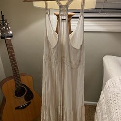 White cotton dress
