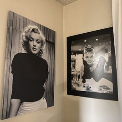 Modern Canvas Wall Art – Set or Individual (Great Condition)