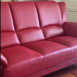 Red Sofa $220 