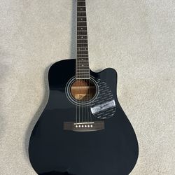 Guitar Takamine Jasmine ES31C Acoustic /Electric with Padded Bag