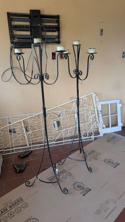 Halloween Floor Stand Candelabras
