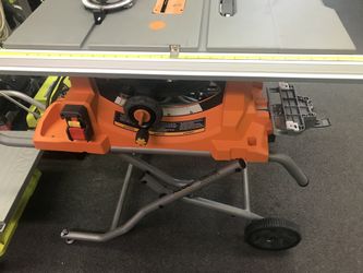 Ridgid 10” Table Saw