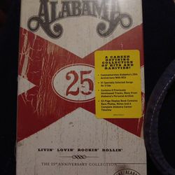 Alabama 25years Anniversary Box Set Nib $20