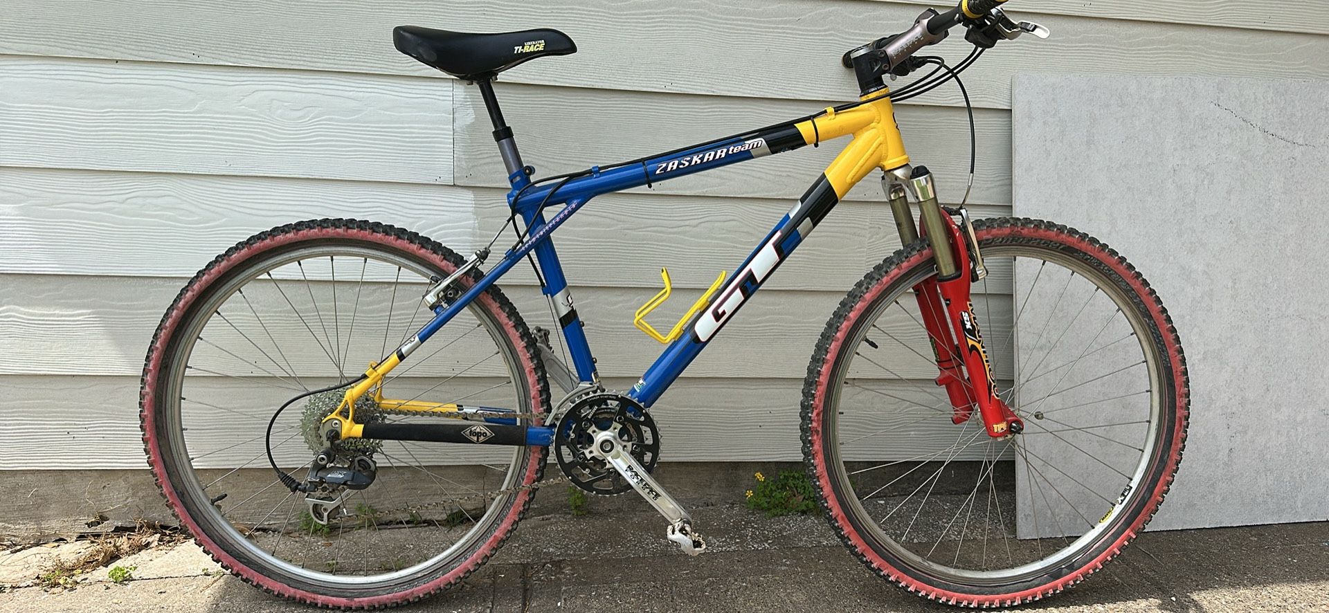 GT Zaskar Team edition 2001 frame Easton custom Mountain Bike