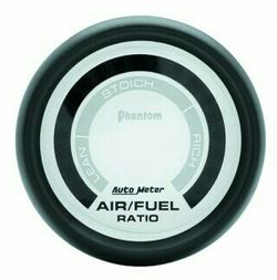 Autometer Phantom 2-1/16" Narrowband Air/Fuel Gauge and 02 Sensor Kit