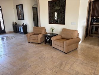 Pottery Barn Custom Chairs.