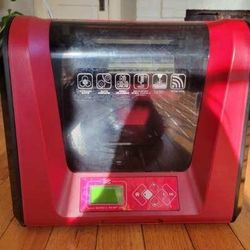 USED XYZPrinting Da Vinci Jr Pro XE+ 3D Printer Harden Steel Nozzel Fully Open Source 3D Printers Printing Size 6.9” x 6.9” x 6.9”