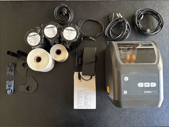 Zebra Label Printer with Accessories