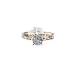 10K Diamond Ring with the Band 0.25 CTW