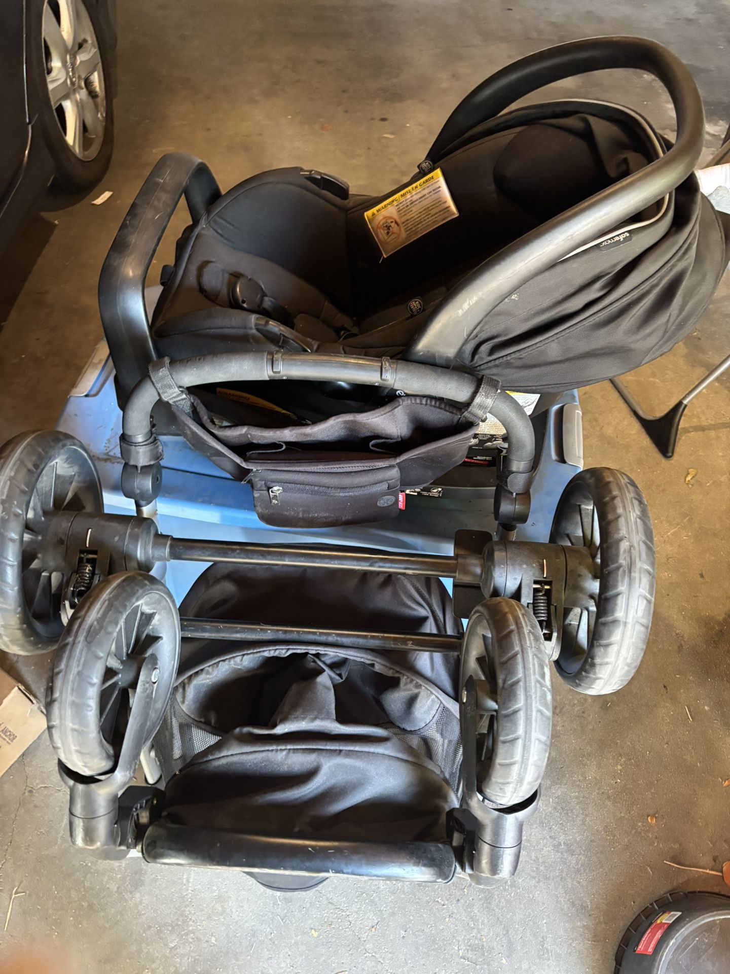 evenflo car seat and stroller