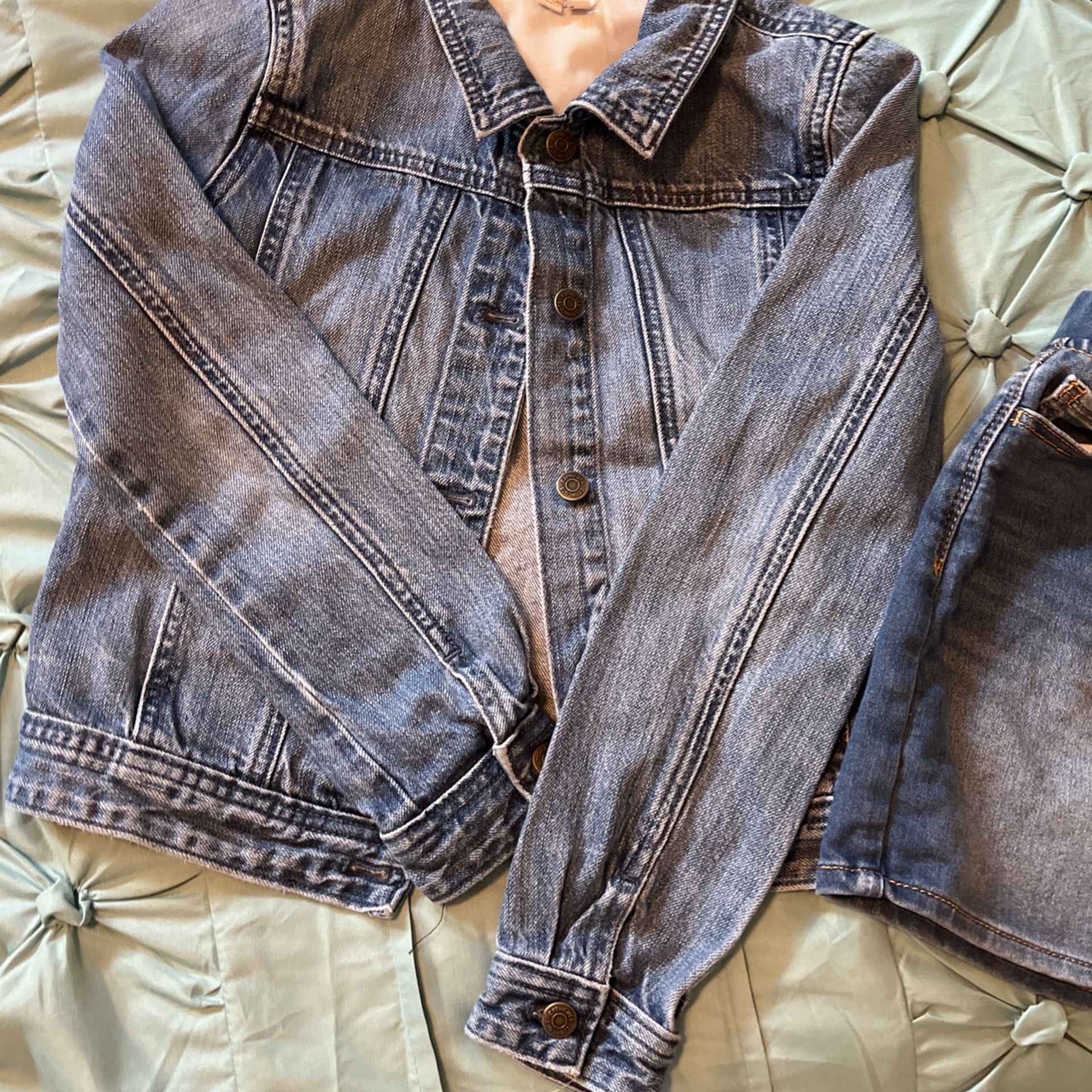 Size 10 Girls Banana Republic Jean Jacket