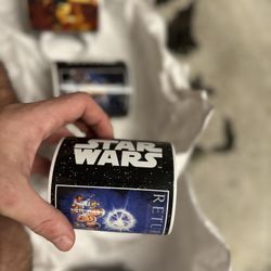 RARE Vintage STAR WARS Mugs By Lucasfilm & Galerie : Return Of The Jedi
