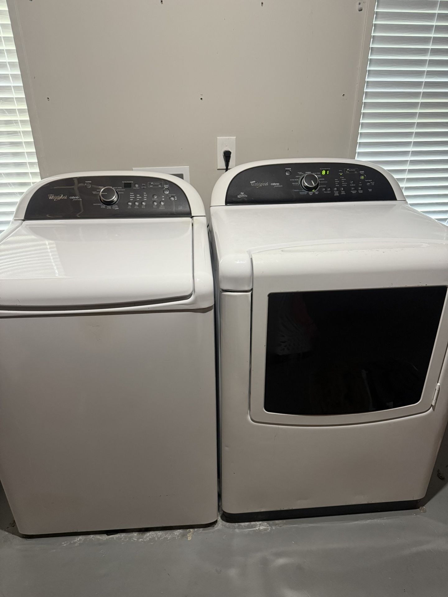 Washer And Dryer