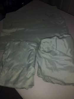 Twin sheet sets mint green