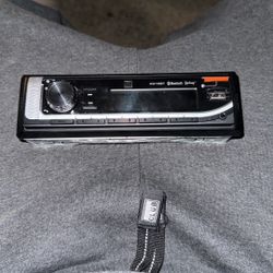 Dual XD18BT AM/FM Digital Car Stereo Bluetooth Hands Free Calling LCD Display