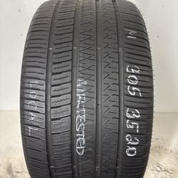2 Tires 305 35 20 Pirelli P Zero As No Repairs