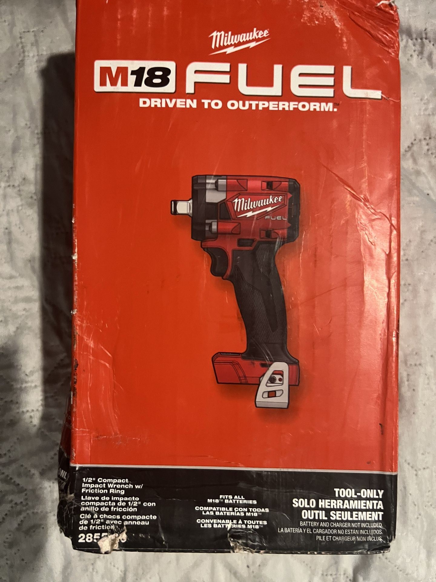 Impact Of 1/2 Milwaukee Fuel New Tool Only