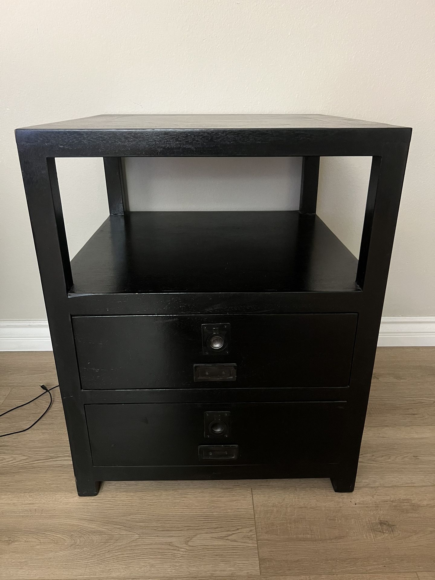Black Side Table