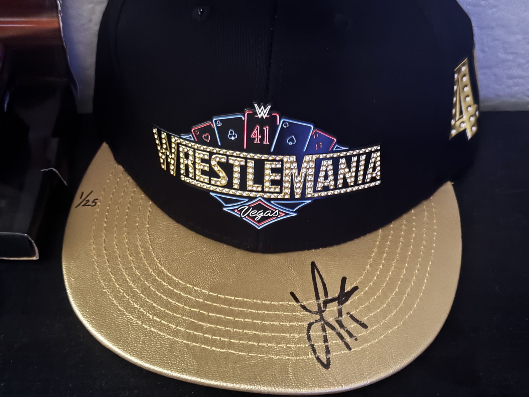 LIV MORGAN SIGNED HAT
