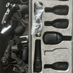 Audix Fusion Series Microphones (7) Set with cords