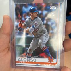 Pete Alonso Rookie Card