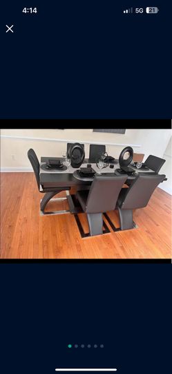 Black Dining Room Set 