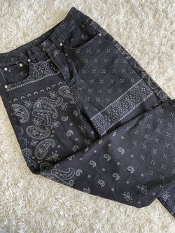 BANDANA STRAIGHT PANTS