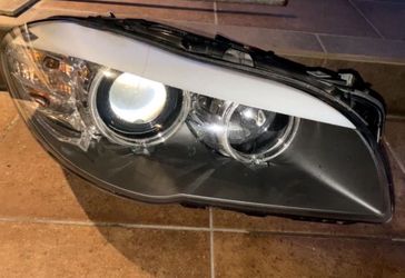 Bmw 528 Headlight 11-13 passenger side