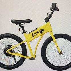New-JackRabbit OG2 Micro eBike-Yellow