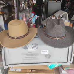 adult western hats $5 each