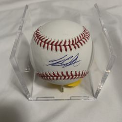 Pete crow Armstrong signed baseball