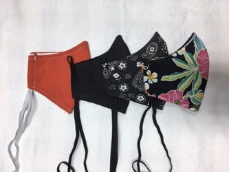 Face masks with filter insert