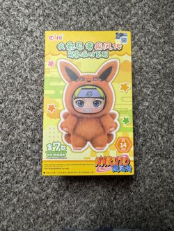 Labubu Naruto Beast Series Plush Blind Box Figure Gift 1pc Random NEW/small dent