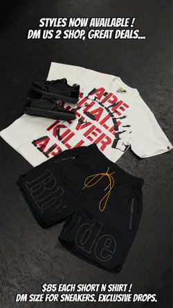 Bape, Rhude, Denik Tears, Awful Lot, Jordan 4, Travis, Amiri, Maison