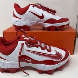 Nike Alpha Huarache Elite 4 Low MCS Baseball Cleats Red FD6255-105 Mens Size 8.5 Brand new no box  Zapatos de beisbol 8.5