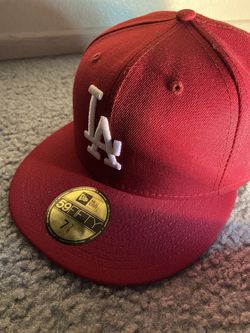 New Los Angeles New Era Fitted Hat Size 7 3/8
