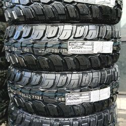 NEW FUZION LT 275/70/18 MUD TERRAIN TIRES $670 CASH TOTAL‼️ FREE INSTALLATION‼️