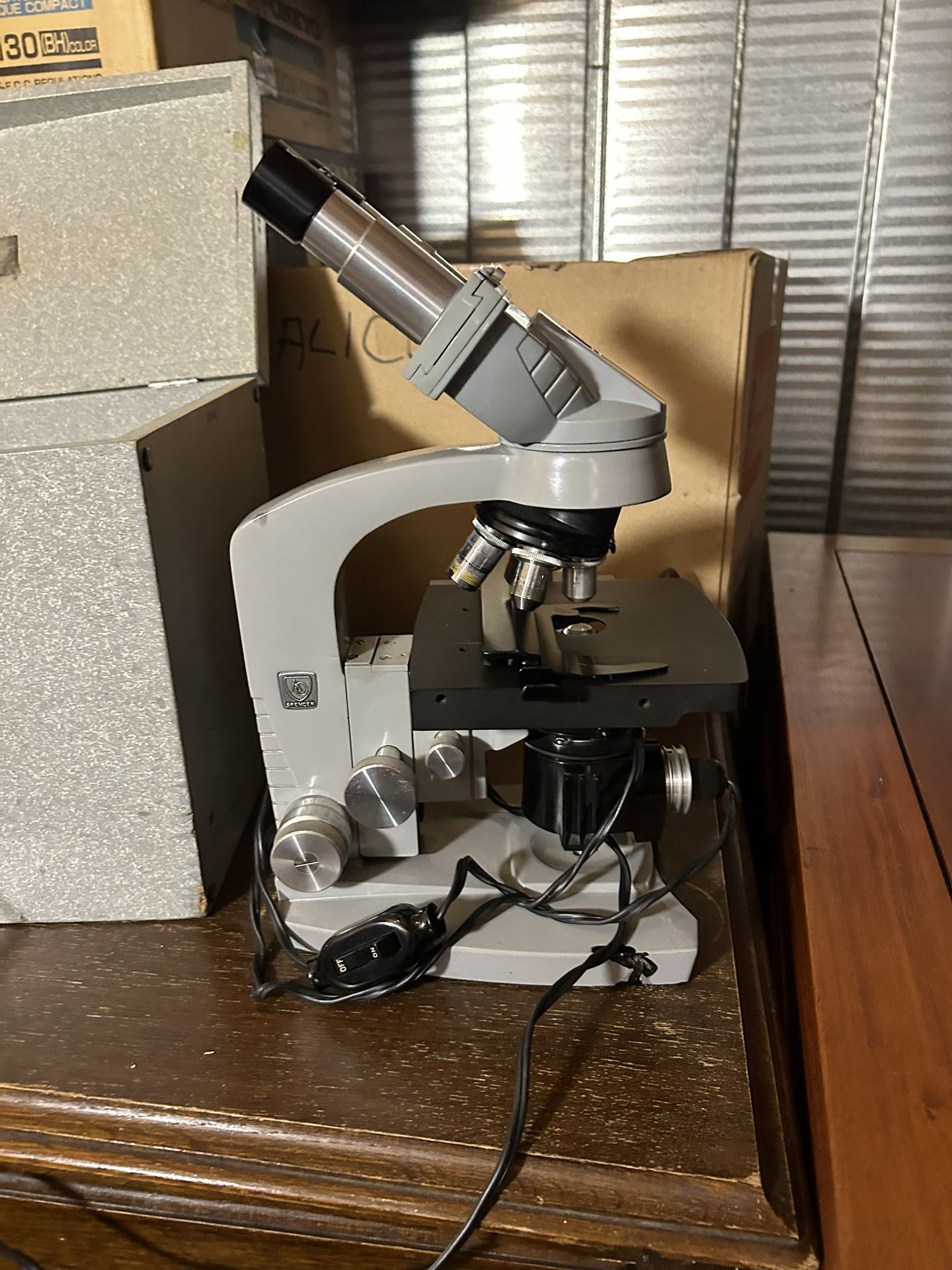 Microscope from 1960’s